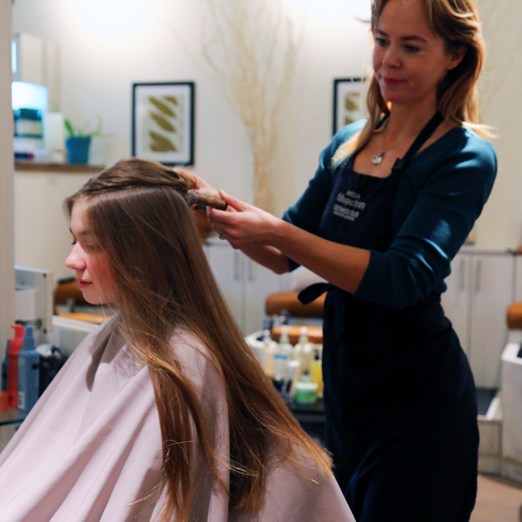 child haircut