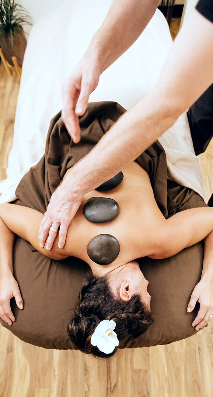 stone massage